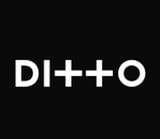 DI++O logo with white text on black background