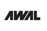 AWAL logo in bold black letters on white background